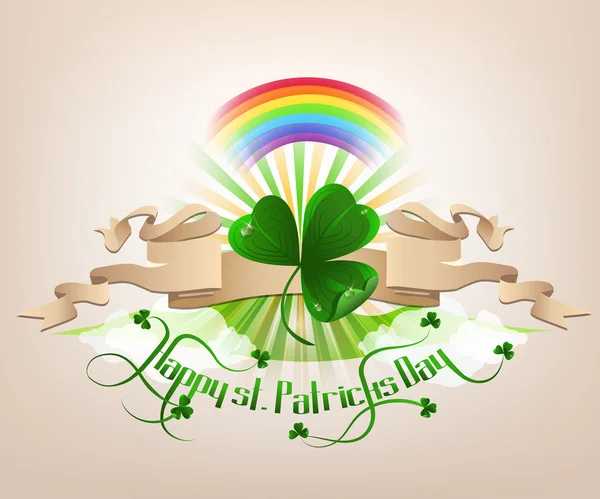 Joyeuse St. Patrickes Day — Image vectorielle