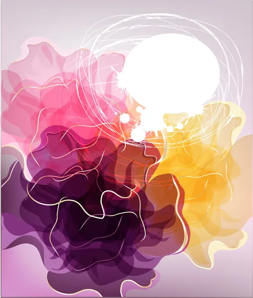 Fleur abstraite 3 — Image vectorielle