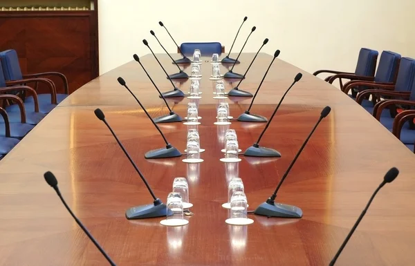 Αίθουσα συνεδριάσεων — Φωτογραφία Αρχείου
