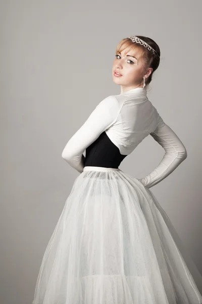 Portrait of a ballerina — Stock Photo, Image