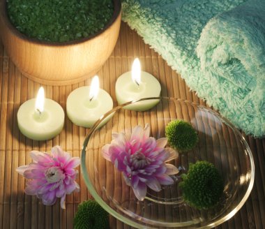 Spa still life clipart