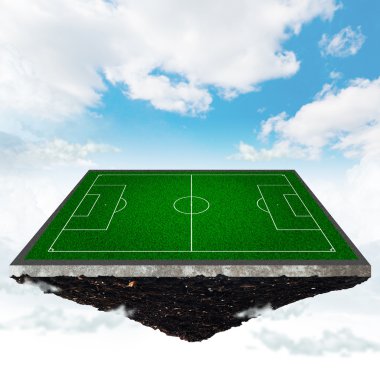 Football field clipart