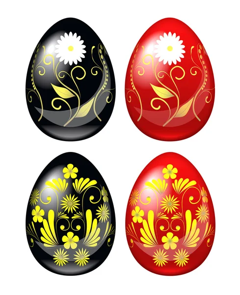 stock vector Decorative Easter eggs.