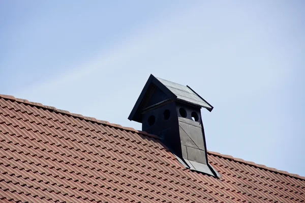 파이프 및 지붕 — 스톡 사진