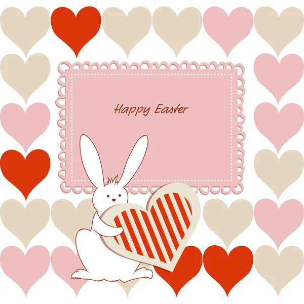 Love Easter card for children — Stock Vector