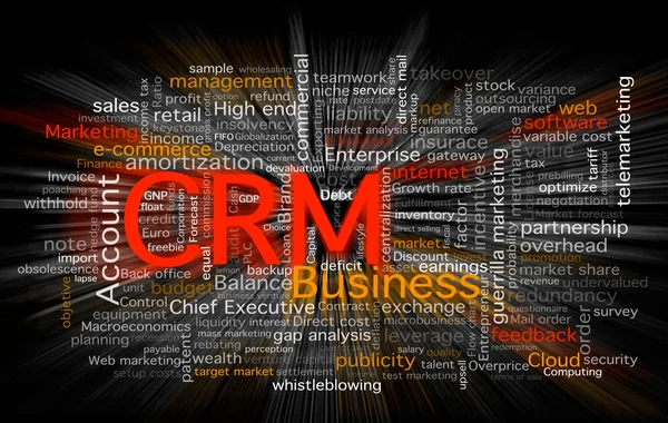 Cloud of business words — Stock Photo, Image