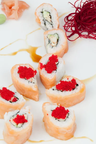 Stock image Sake Kani Roll 2