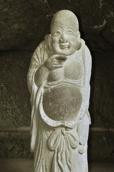 Японский бог Хотей — стоковое фото