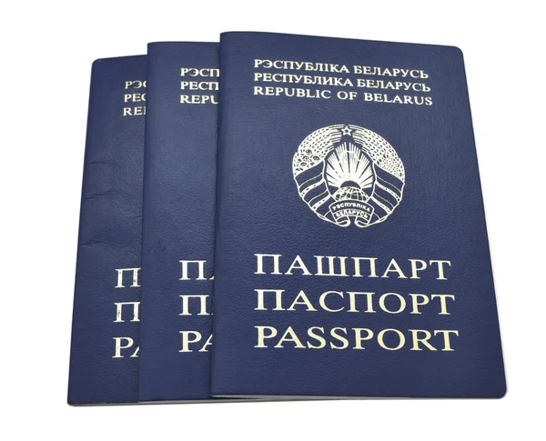 Passaporti della Bielorussia — Foto Stock