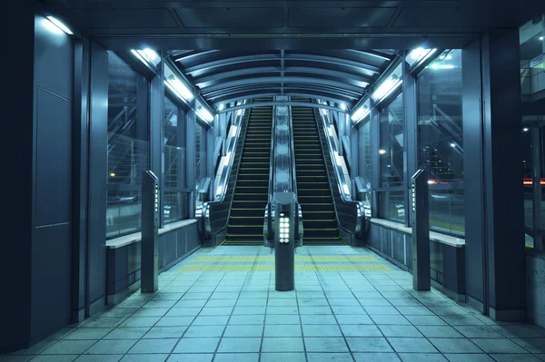 Sala de escaleras mecánicas — Foto de Stock