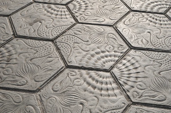 stock image Barcelona pavement