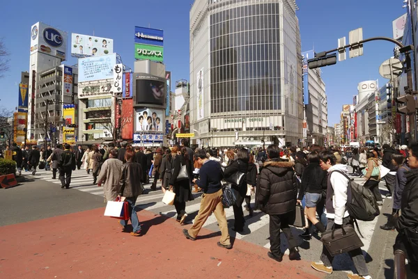 Shibuya přechod — Stock fotografie