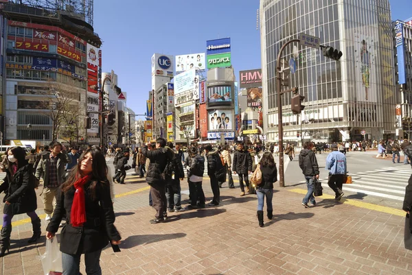 Cruzamento de Shibuya — Fotografia de Stock
