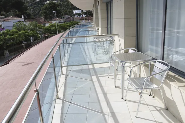 Balkon teras — Stok fotoğraf