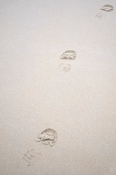 Traces on sand — Stock Photo, Image