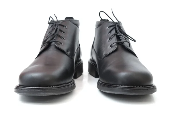 Zwarte schoenen. — Stockfoto