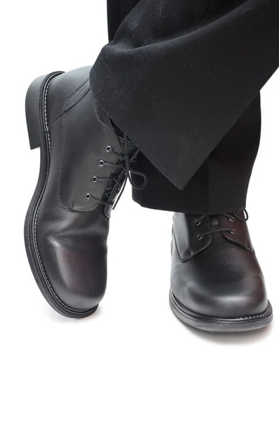 Schwarze Schuhe. — Stockfoto