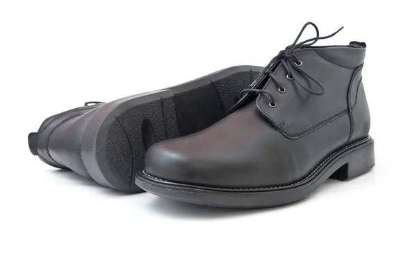 Černé boty. — Stock fotografie