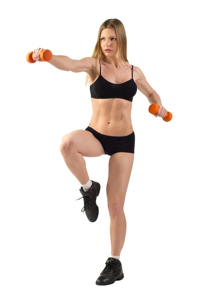 Fitness-Frau — Stockfoto