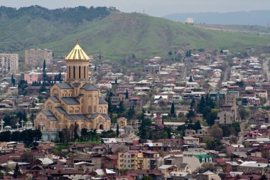 Tiflis sameba Katedrali genel bakış