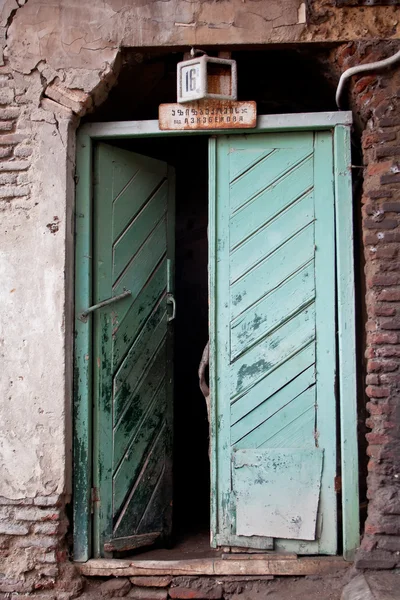 Stock image Old wooden door