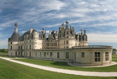 Chambord Castle on the Loire River. France. clipart