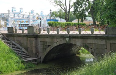 Büyük Çin köprünün tsarskoye selo (Puşkin)