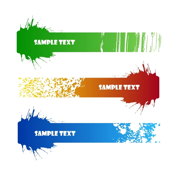 All Banners Grouped Separetly Vector File Put Your Text Them Stock ...