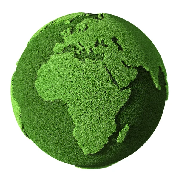 Fű Globe - Afrika — Stock Fotó