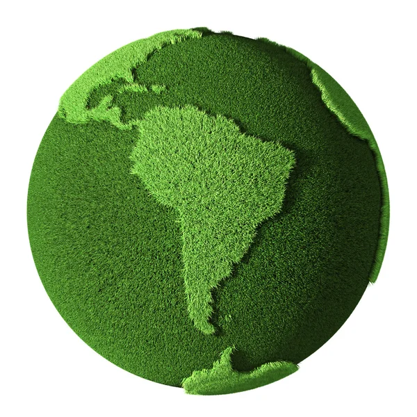 Grass Globe - Южная Америка — стоковое фото