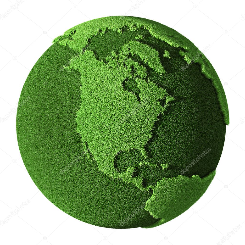Grass Globe - North America