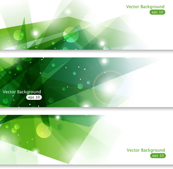 Zelený nápisy — Stockový vektor