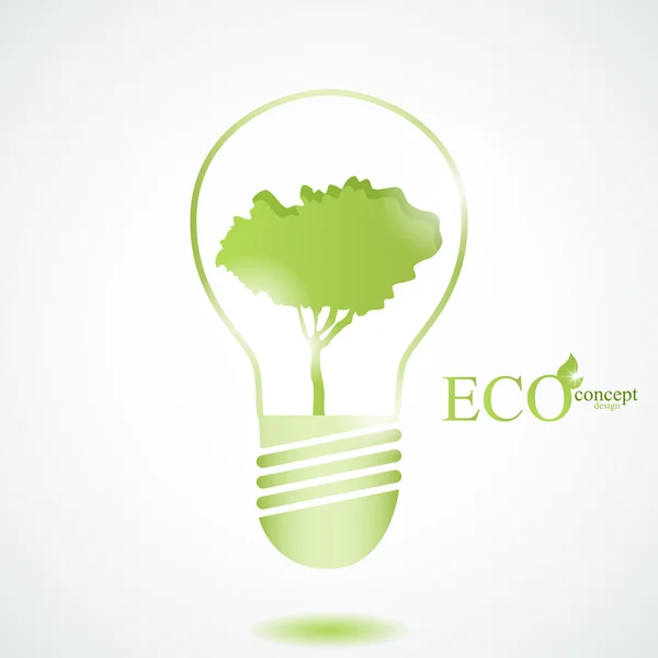 Energía ecológica — Vector de stock