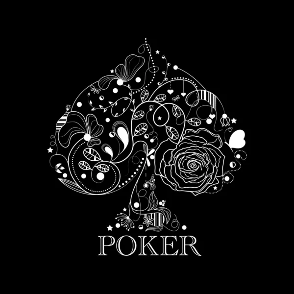 Patrón de poker — Archivo Imágenes Vectoriales