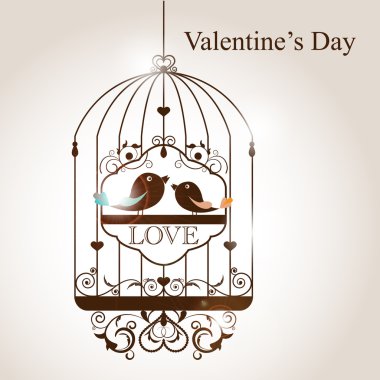 Bird cage clipart