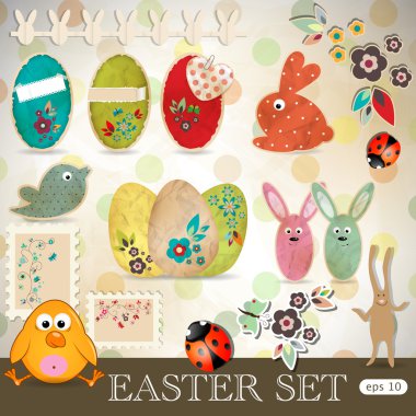 Easter set clipart