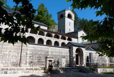 Manastır. Cetinje Karadağ.