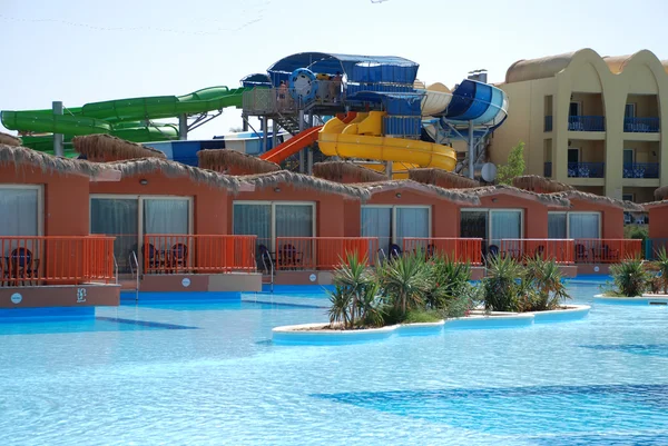 Bungalow. Hotel "titanic de oriental tapijt". Egypte. — Stockfoto