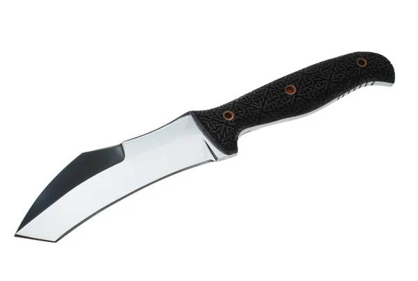 Cuchillo táctico sobre fondo blanco — Foto de Stock