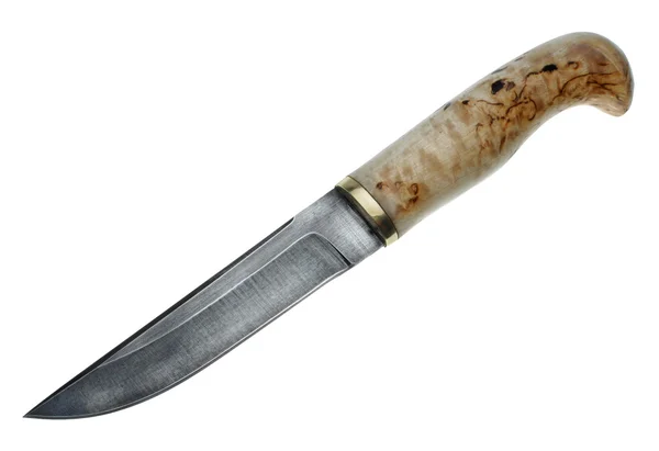 Messer auf weißem Hintergrund — Stockfoto