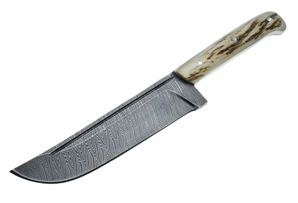 Kök kniv på en vit bakgrund — Stockfoto