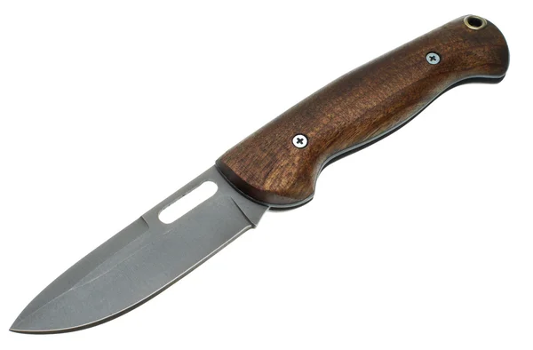 Penknife em um fundo branco — Fotografia de Stock