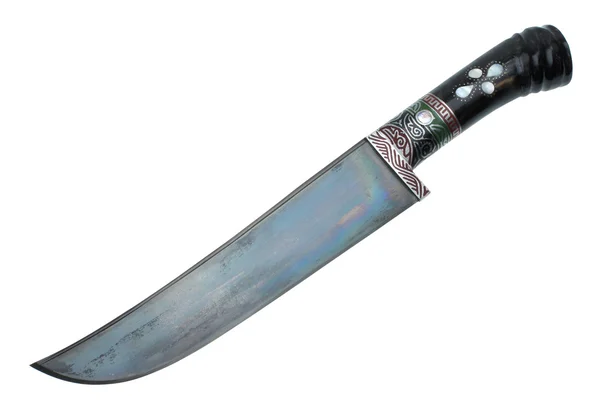 El cuchillo de mesa uzbeko — Foto de Stock