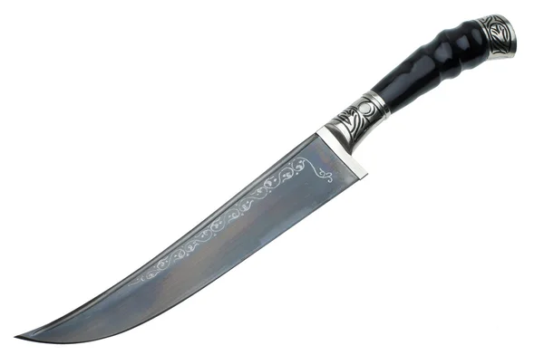 Le couteau de table ouzbek — Photo