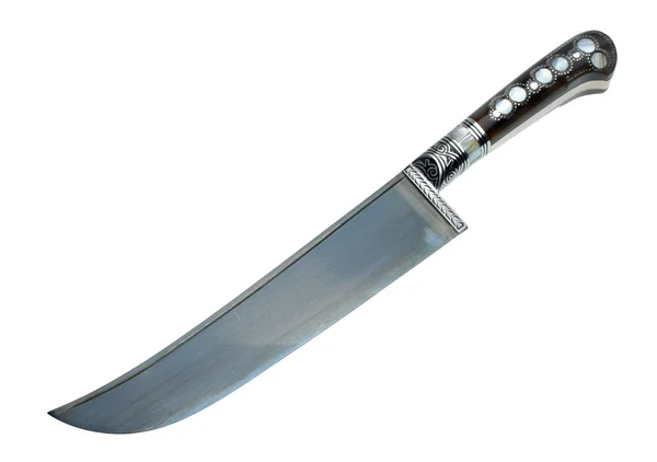 Le couteau de table ouzbek — Photo