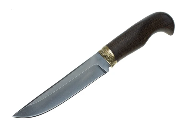 Beyaz arkaplanda bıçak — Stok fotoğraf