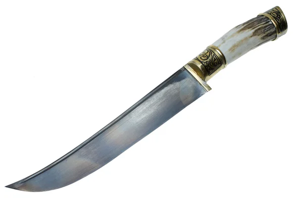 El cuchillo de mesa uzbeko — Foto de Stock