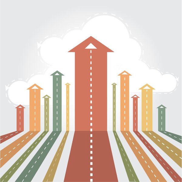 Arrows aiming for the sky