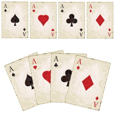 Vintage spades - poker