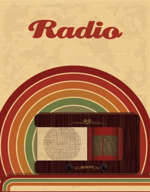 RADIO POSTER - BANNER clipart